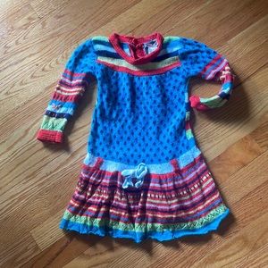 Toddler size knit dress